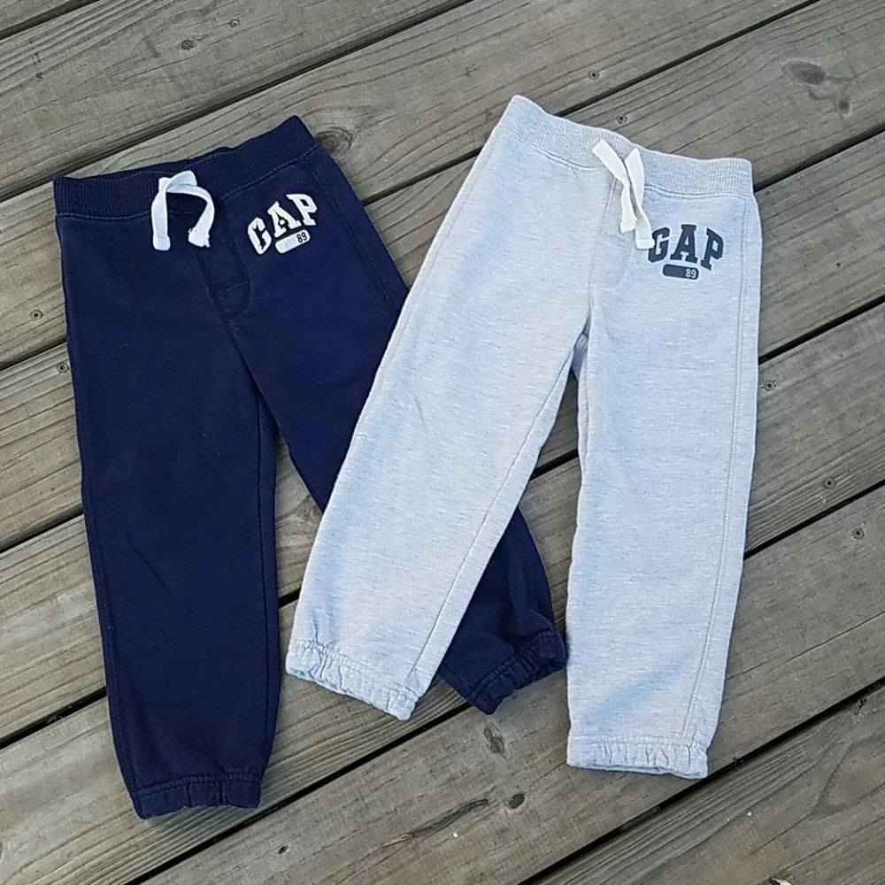 Baby Gap toddler 4 years sweatpants lot 2